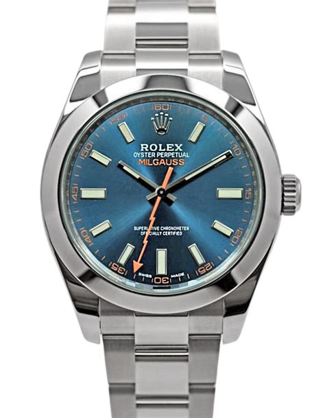 rolex silber blauer rand|Rolex z blue.